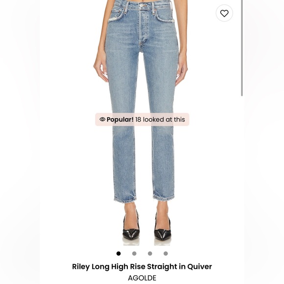 AGOLDE Riley jeans. Size 26 - Picture 6 of 6